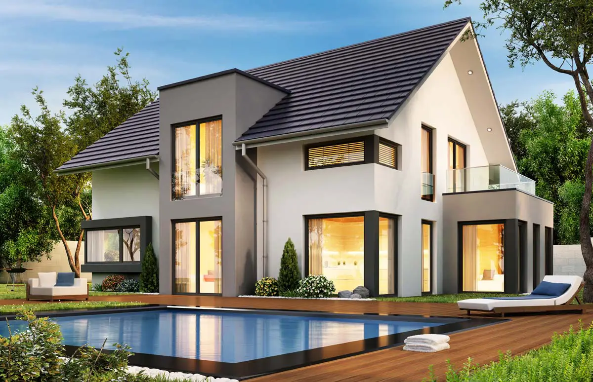 Family moving into a larger home