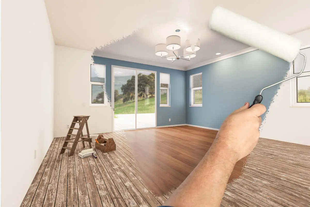 Home ready for renovations funded with equity